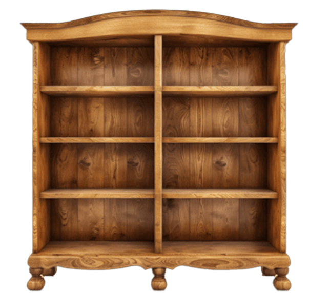 Bibliothèque en bois